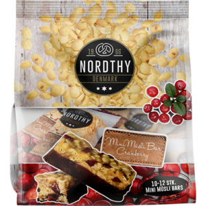 Nordthy Mini Müsli Bars Cranberry (175 g)