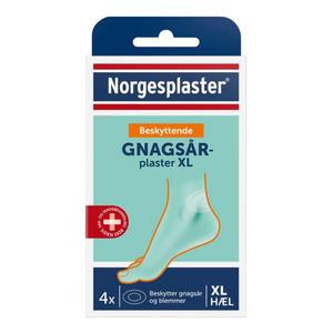 Norgesplaster Beskyttende Gnidsårplaster Hæl XL - 4 stk.