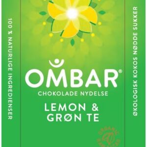 OMBAR - Raw Chokolade med Lemon og Grøn Te