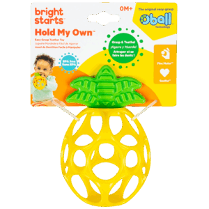 Oball Easy-Grasp Teether Toy Ananas (1 stk)