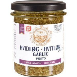Pesto Hvidløg Øko - 180 gram