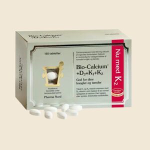 Pharma Nord Bio-Calcium+D3+K1+K2. 150 tabletter