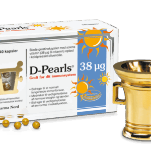Pharma Nord D-Pearls 38 mcg 240 kapsler