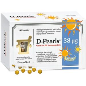 Pharma Nord D-Pearls 38 mcg) | 240 kapsler
