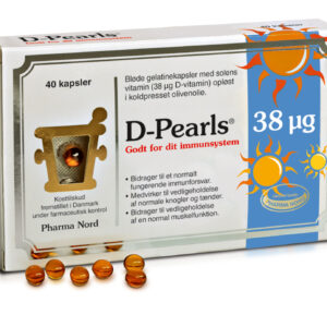 Pharma Nord D-Pearls 38 mcg - 40 kaps.