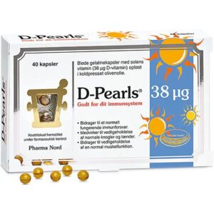 Pharma Nord D-Pearls 38 mcg | 40 kapsler