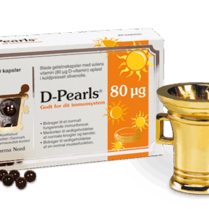 Pharma Nord D-Pearls 80 mcg 80 kapsler