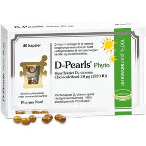 Pharma Nord D-pearls Phyto 38 g | 80 kapsler