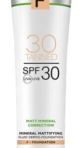 Pharmaceris F Matterende foundation, SPF30 Tanned 30, 30ml.