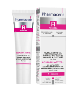 Pharmaceris R Ultra Active Gel mod rødme og rosacea, 30ml.
