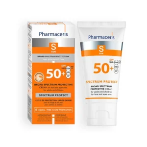 Pharmaceris S Spectrum protect - Creme med bredbåndsbeskyttelse SPF 50+ Til voksne og børn, 50ml