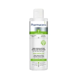 Pharmaceris T Sebo Micellar, Makeupfjerner til ansigt og øjenomgivelser, 200ml.