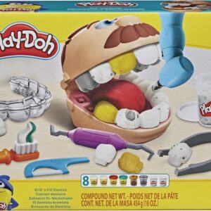 Play-doh - Modellervoks Sæt - Drill 'n Fill Tandlæge