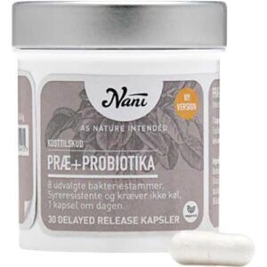 Præ+Probiotika - 30 kapsler