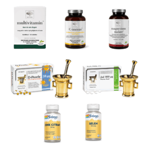 Prepperkit stor - Vitaminer & Mineraler - 60 til 180 dage brug