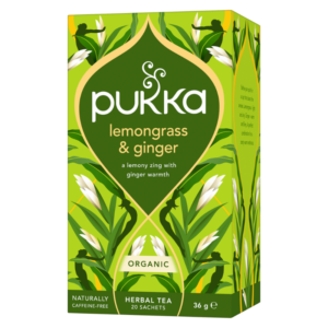 Pukka Lemongrass & Ginger Te Ø (20 breve)