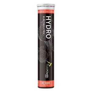 Pure Power - Hydro Elektrolytter Jordbær & Lime 20 Tabs