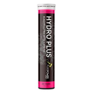 Pure Power - Hydro Plus Elektrolytter Hindbær 20 Tabs