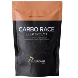 PurePower Carbo Race Elektrolyt Fersken (1 kg)