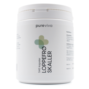 Pureviva Loppefrøskaller (540 kaps)