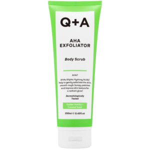 Q+A AHA Exfoliator Body Scrub (250 ml)