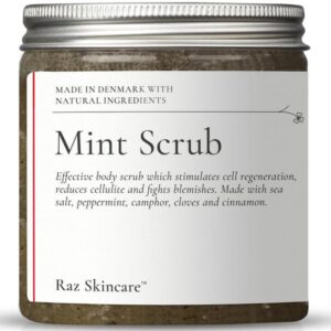 Raz Skincare Mint Scrub, 200 g.
