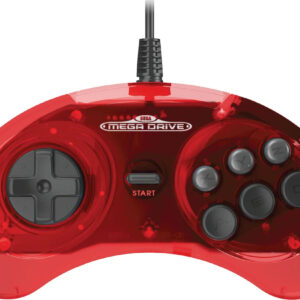 Retro-bit - Sega Md Controller Crimson Red