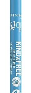 Rimmel - Kind & Free Dual Ended Brow Definer - 06 Espresso