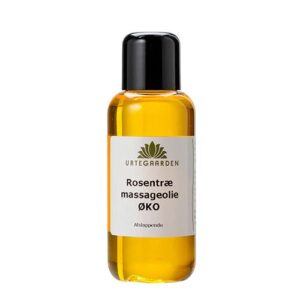 Rosentræ massageolie ØKO - 100 ml.