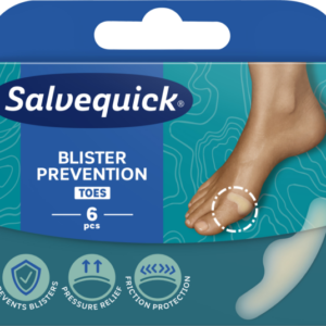Salvequick Blister Prevention Toes (6 stk.)