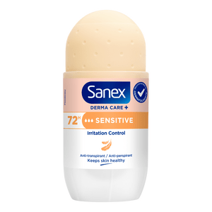 Sanex Dermo Care+ Sensitive 72H Roll-on - 50 ml.