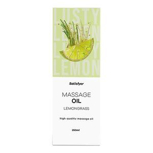 Satisfyer massageolie, Lemongrass - 250 ml.