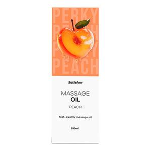 Satisfyer massageolie, Peach - 250 ml.