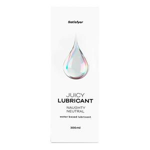 Satisfyer vandbaseret glidecreme, Naughty Netural - 300 ml.