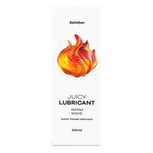 Satisfyer vandbaseret glidecreme, Warm Wave - 300 ml.