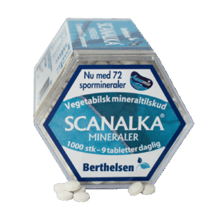Scanalka Mineraler (1000 tabletter)