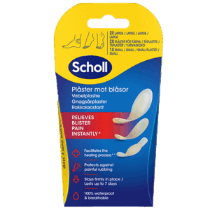 Scholl Blister Plasters Mixed (5 stk)