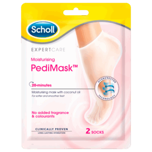 Scholl PediMask Coconut 0% Parfume (2 stk)