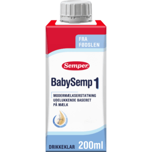 Semper BabySemp 1 Modermælkserstatning - Fra 0 mdr. (200 ml)