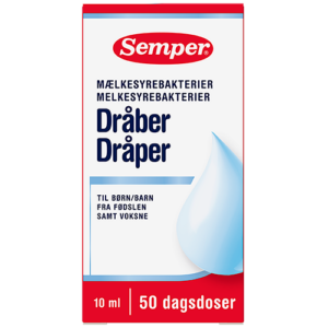 Semper Mælkesyrebakterier Dråber (10 ml)