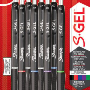 Sharpie - S-gel 0,7 Mm 8-blister (2198778)
