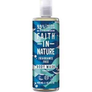 Showergel Fragrance Free Faith in nature - 400 ml.