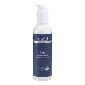 Sinful Anal Water-Based Lubricant - 200 ml.