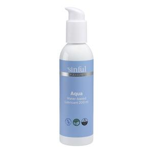 Sinful Aqua Water-Based Lubricant - 200 ml.