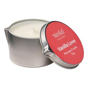 Sinful Vanilla Massage Candle - 70 g.