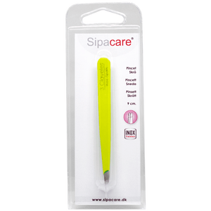 Sipacare Pincet Skrå, Grøn 9 cm - 1 stk.