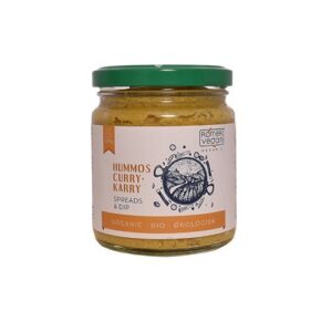 Smørepålæg Hummus karry Ø - 200 gram