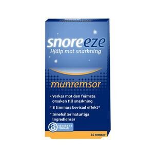 Snoreeze Mund-strimler mod snorke - 14 stk