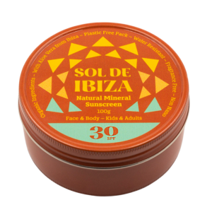 Sol De Ibiza Face & Body Plastic Free Tin SPF30 (100 g)