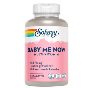 Solaray Baby-Me-Now Multi-Vitamin (150 tabletter)